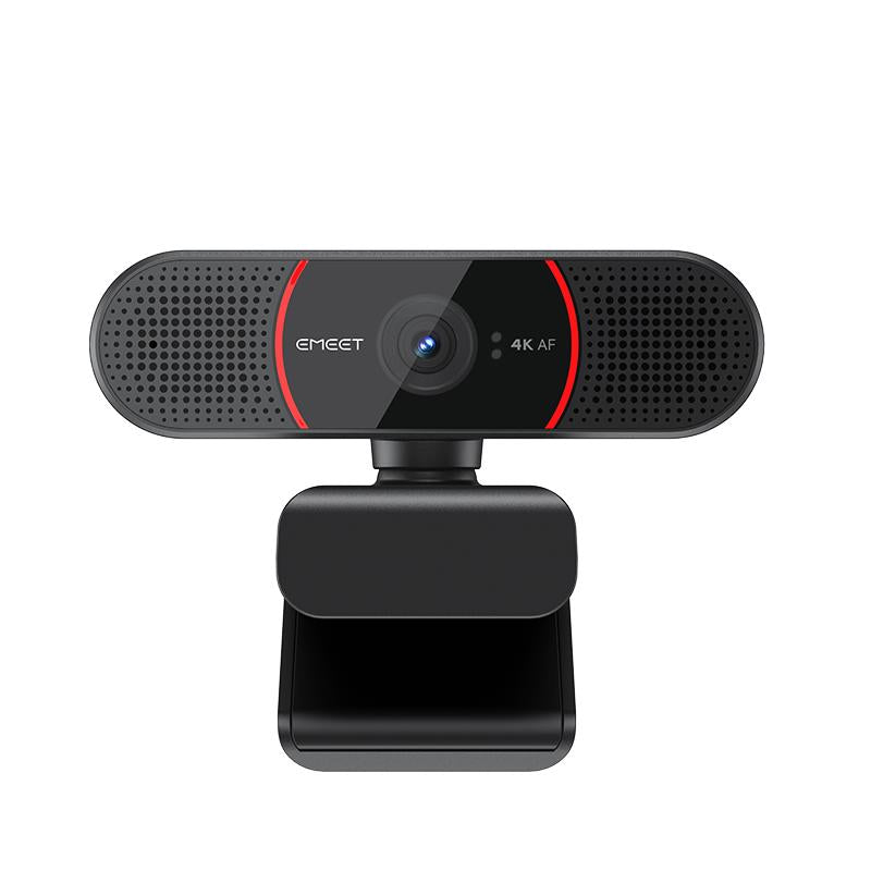 EMEET C960 4K Webcam: Auto Focus, Dual AI Noise-Cancelling Mics