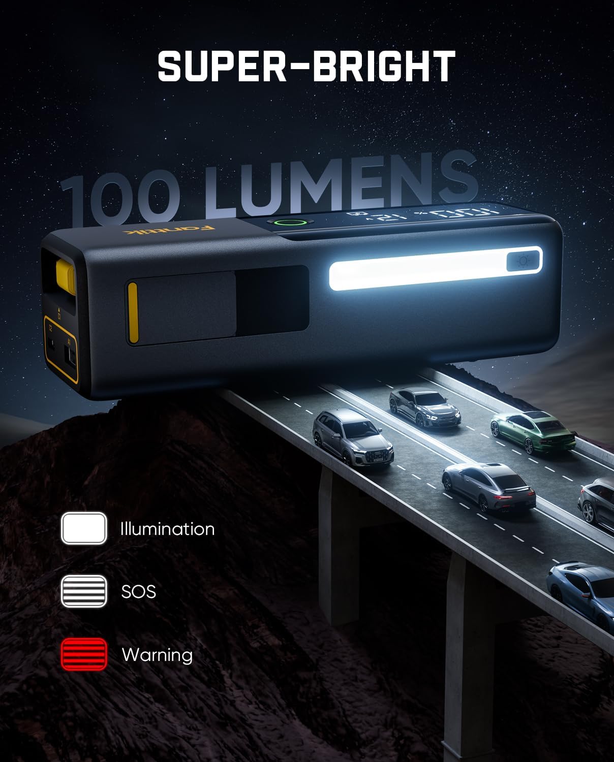 Fanttik Potent T10 Portable Car Emergency Jump Starter