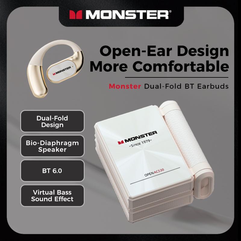 Monster AC530 Bluetooth Earbuds for Running & Workouts
