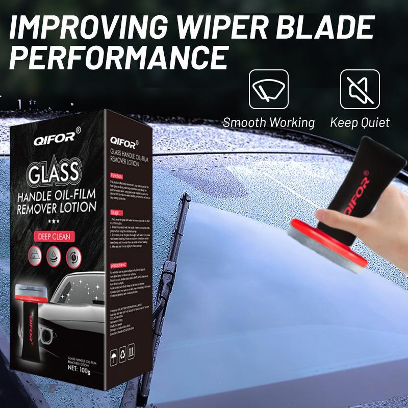 QIFOR Window Oil Film Remover – Fast, Streak-Free Car Glass Cleaning